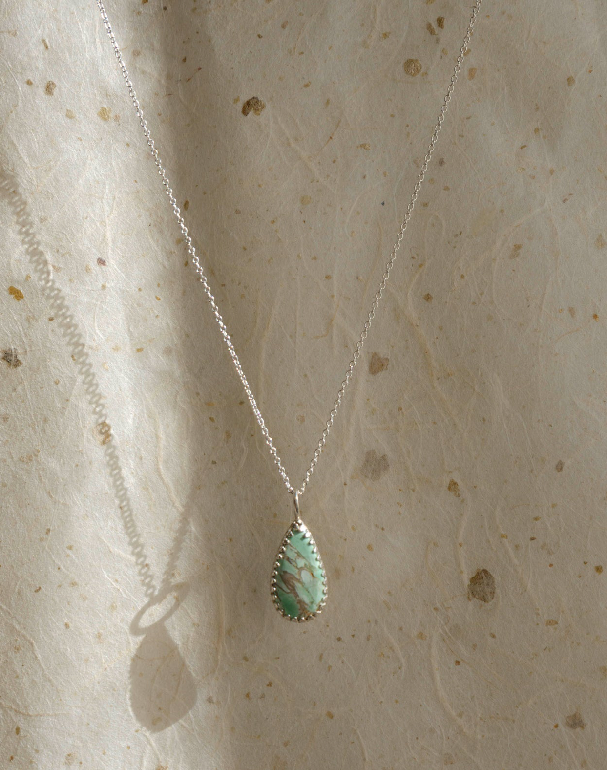 Variscite necklace pendant