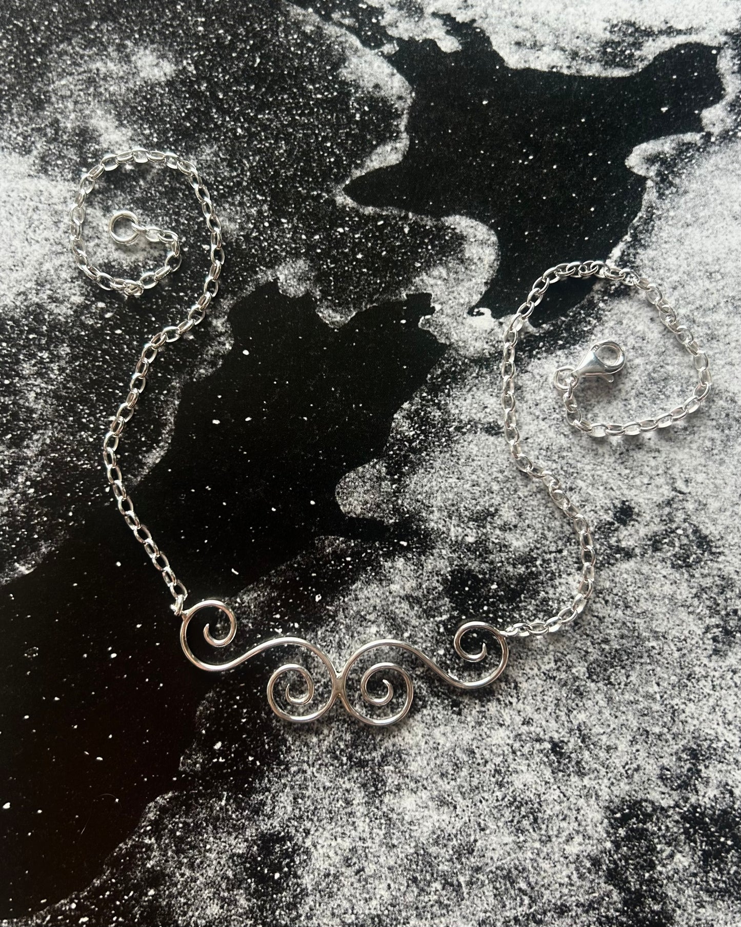 Orbital necklace