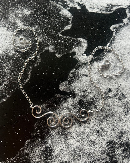 Orbital necklace