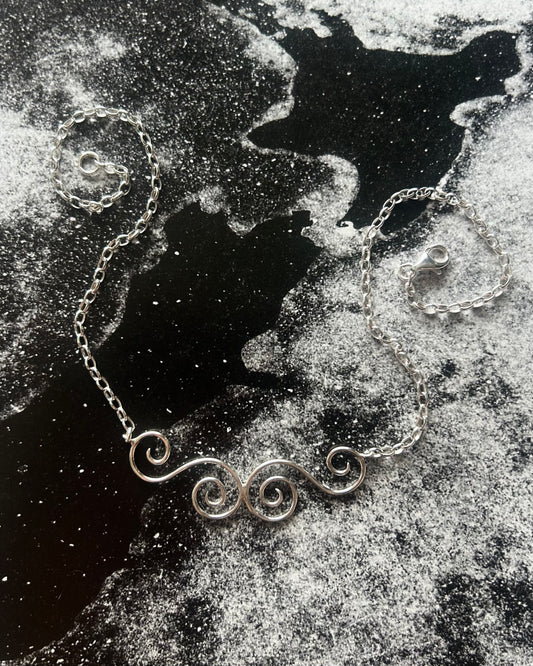 Orbital necklace