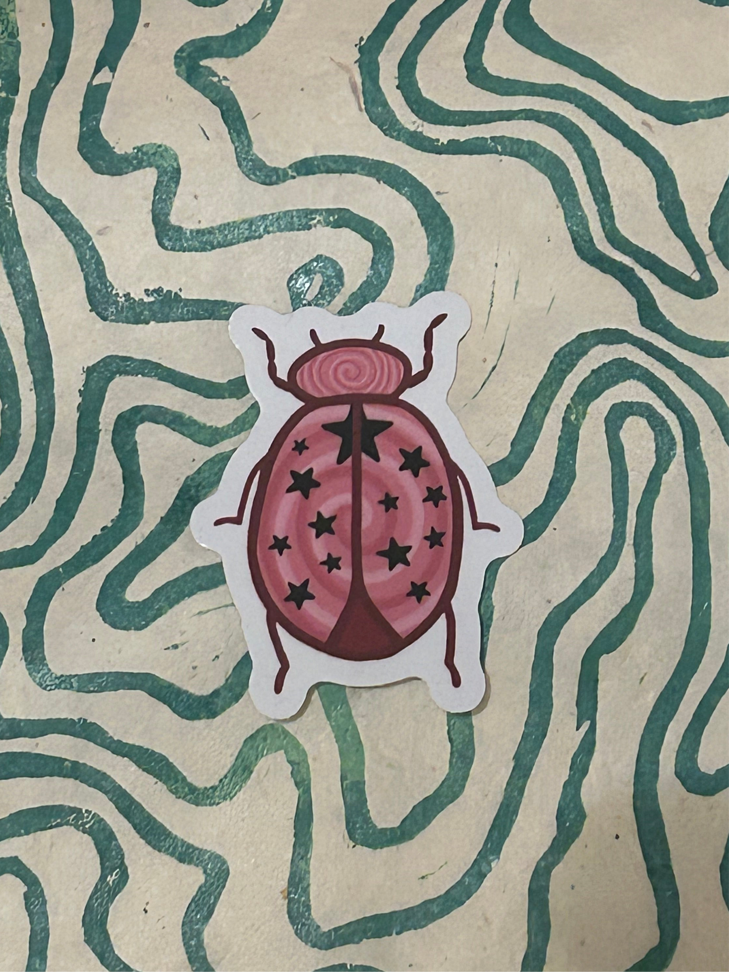 Ladybug sticker