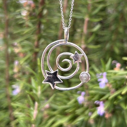 Labradorite ether pendant