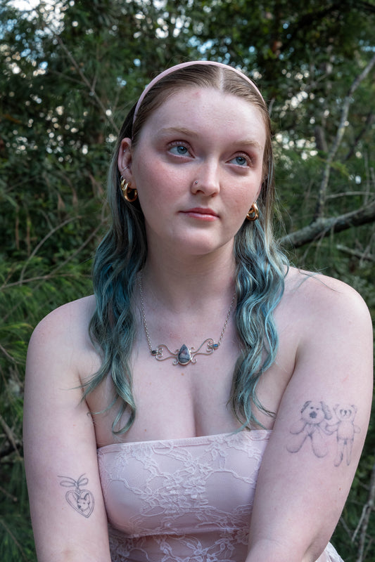 COMING SOON Lavandula necklace no.4
