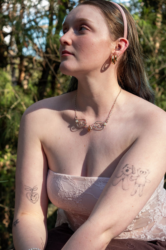 COMING SOON Lavandula necklace no.2